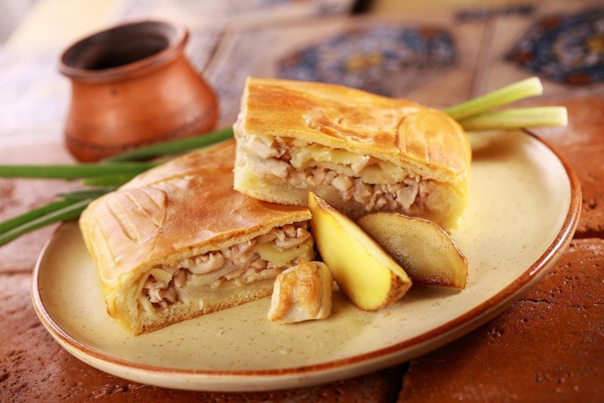 Кухня наизнанку заливной пирог с капустой