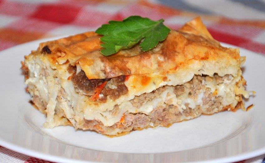Пироги с солеными грибами