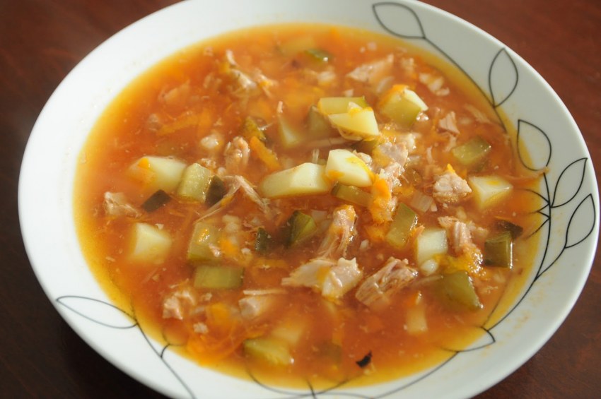 Рассольник домашний