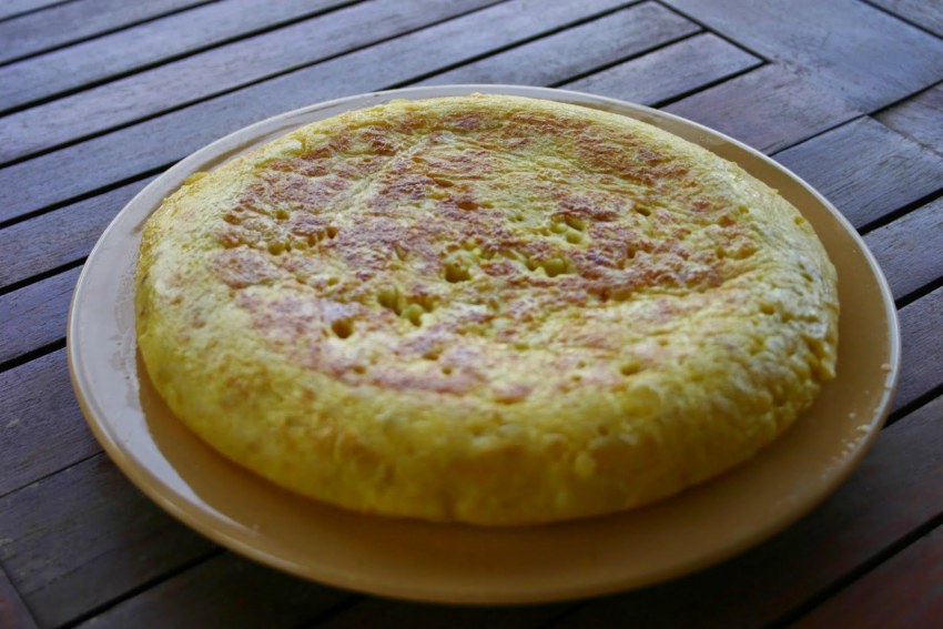 Тортилья де пататас huevos