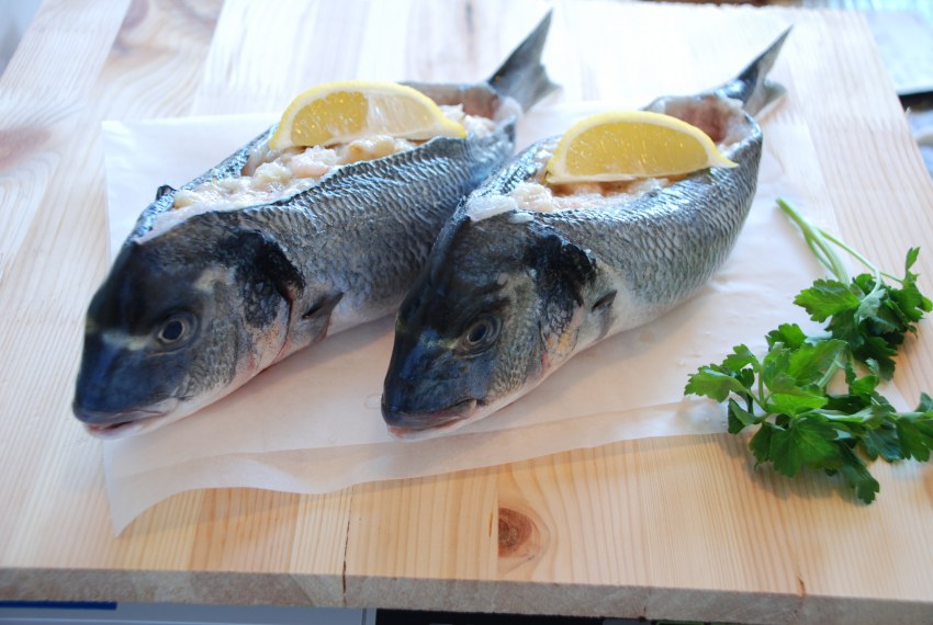 Рыба фаршированная скумбрия