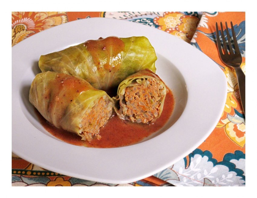 Долма из пекинской капусты