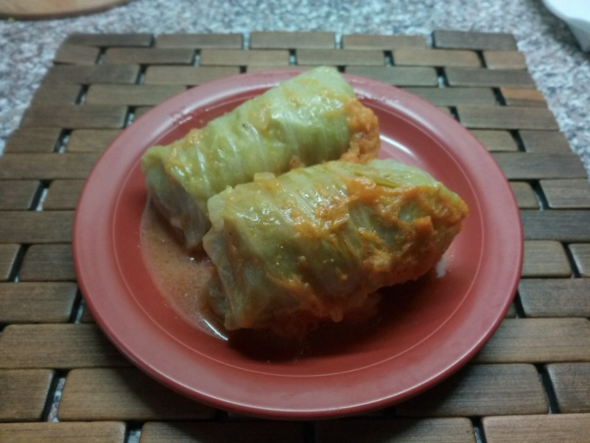 Голубцы с пекинской капустой