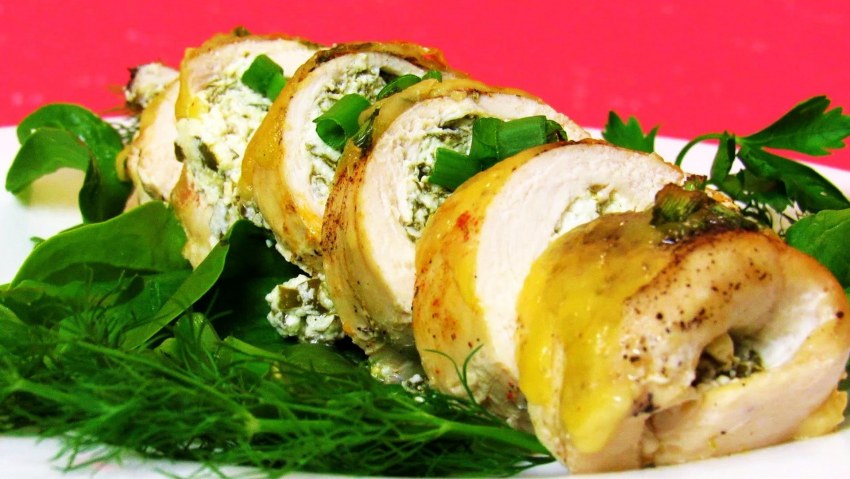 Фаршированная куриная грудка