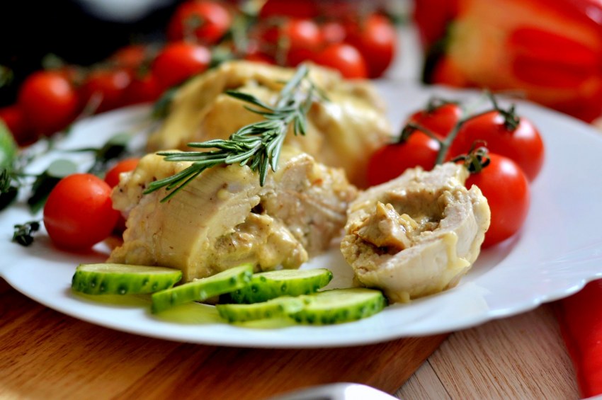 Фаршированные куриные грудки