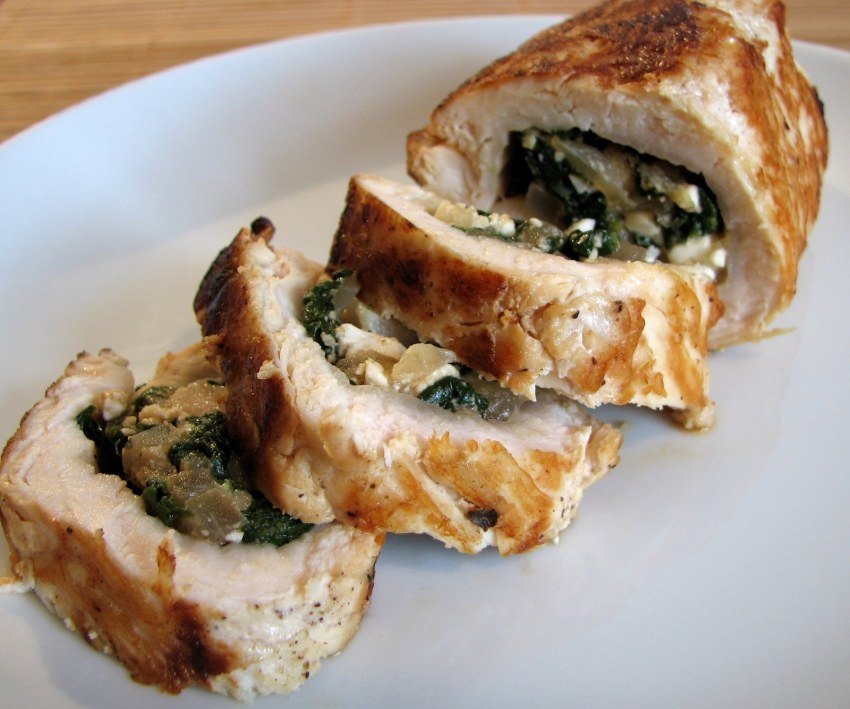 Куриная грудка фаршированная сыром