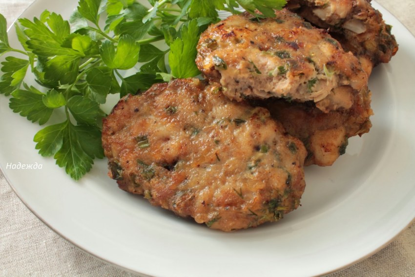 Котлеты из куриной печени