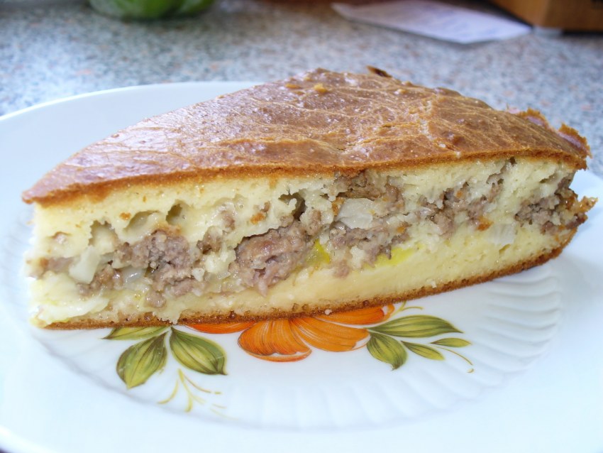 Куриный пирог-запеканка