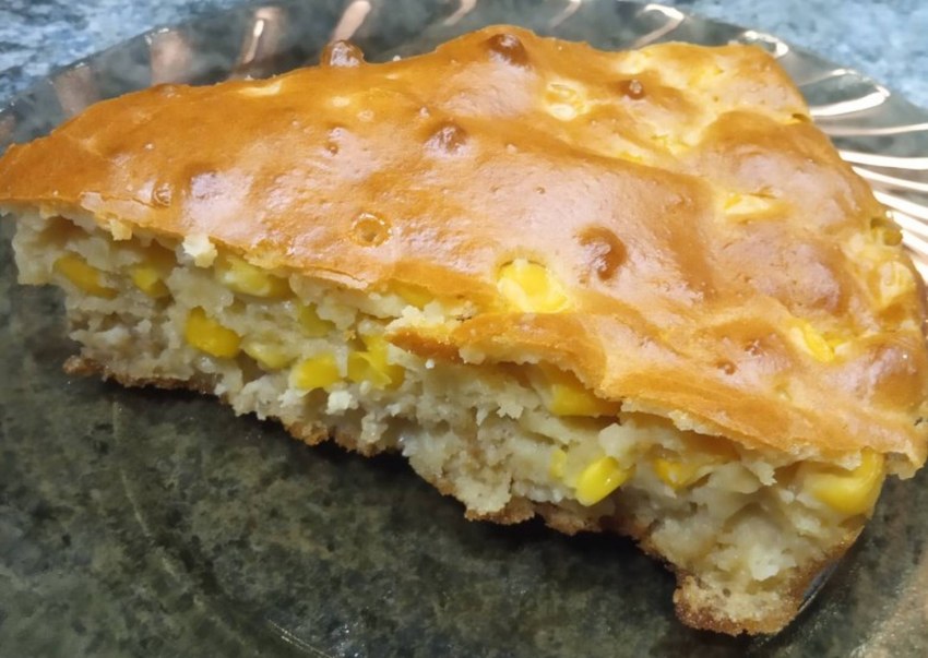 Пирог с курицей и картофелем