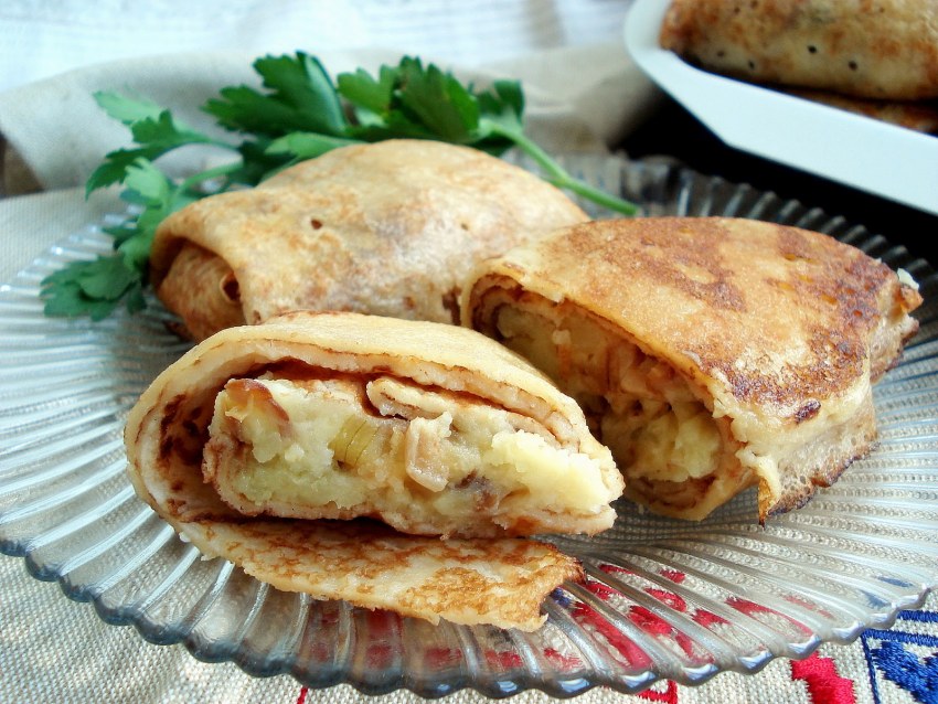 Куриные рулетики