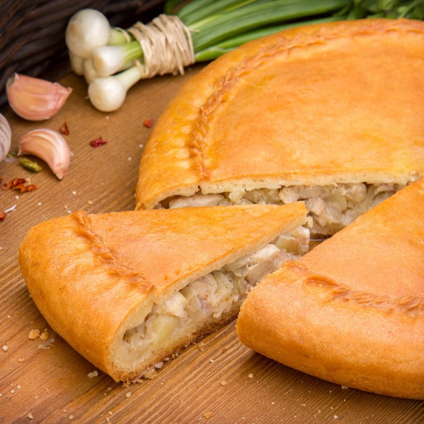 Пирог с курицей