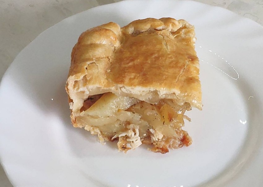 Аппетитный пирог с мясом