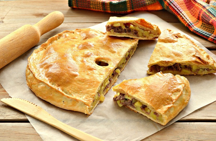 Пироги с разными начинками