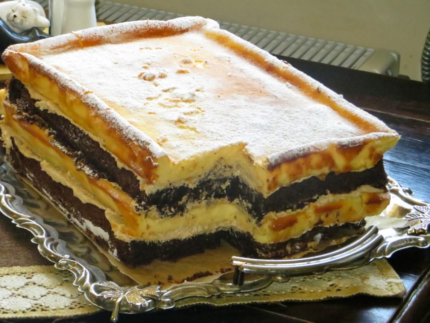 Львовский пляцок творожный