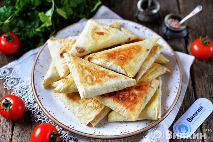 Лавашные конвертики