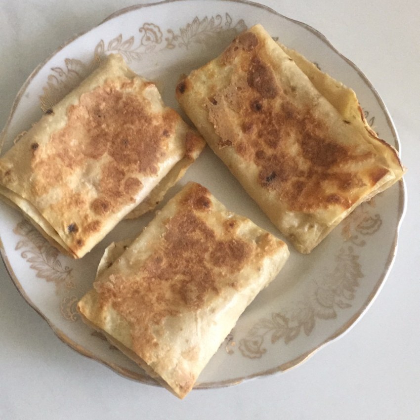 Конвертики с начинкой
