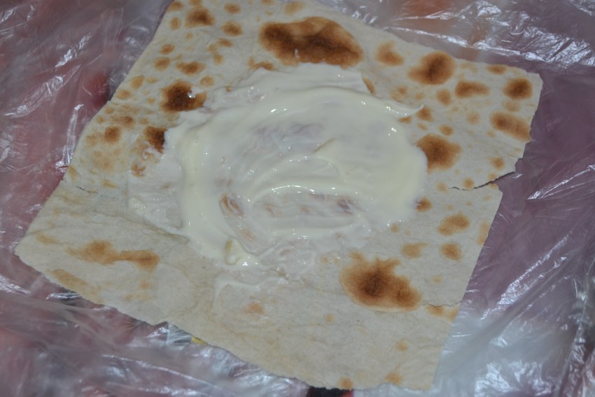 Лаваш с сыром