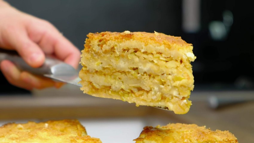 Пирог с яблоками