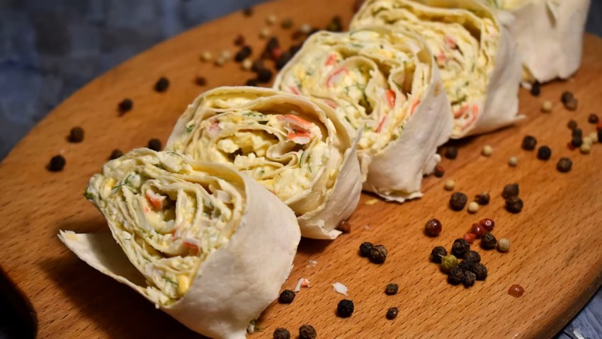 Лаваш с начинкой