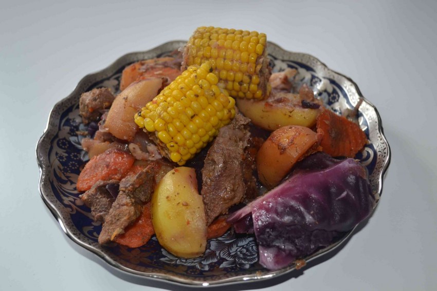 Овощи с мясом тушить без масла в Казани