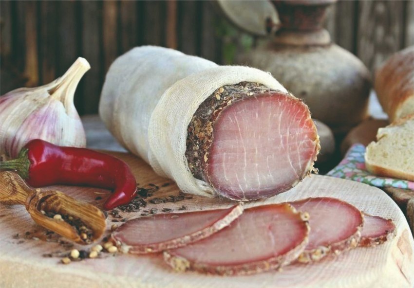 Белорусское сыровяленое мясо полендвица