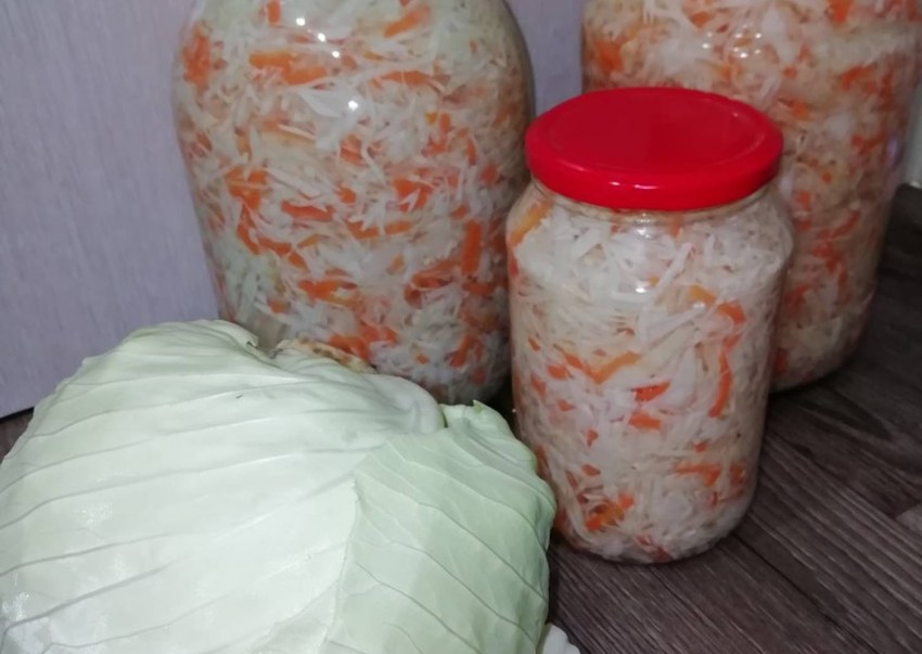 Заготовка квашеной капусты