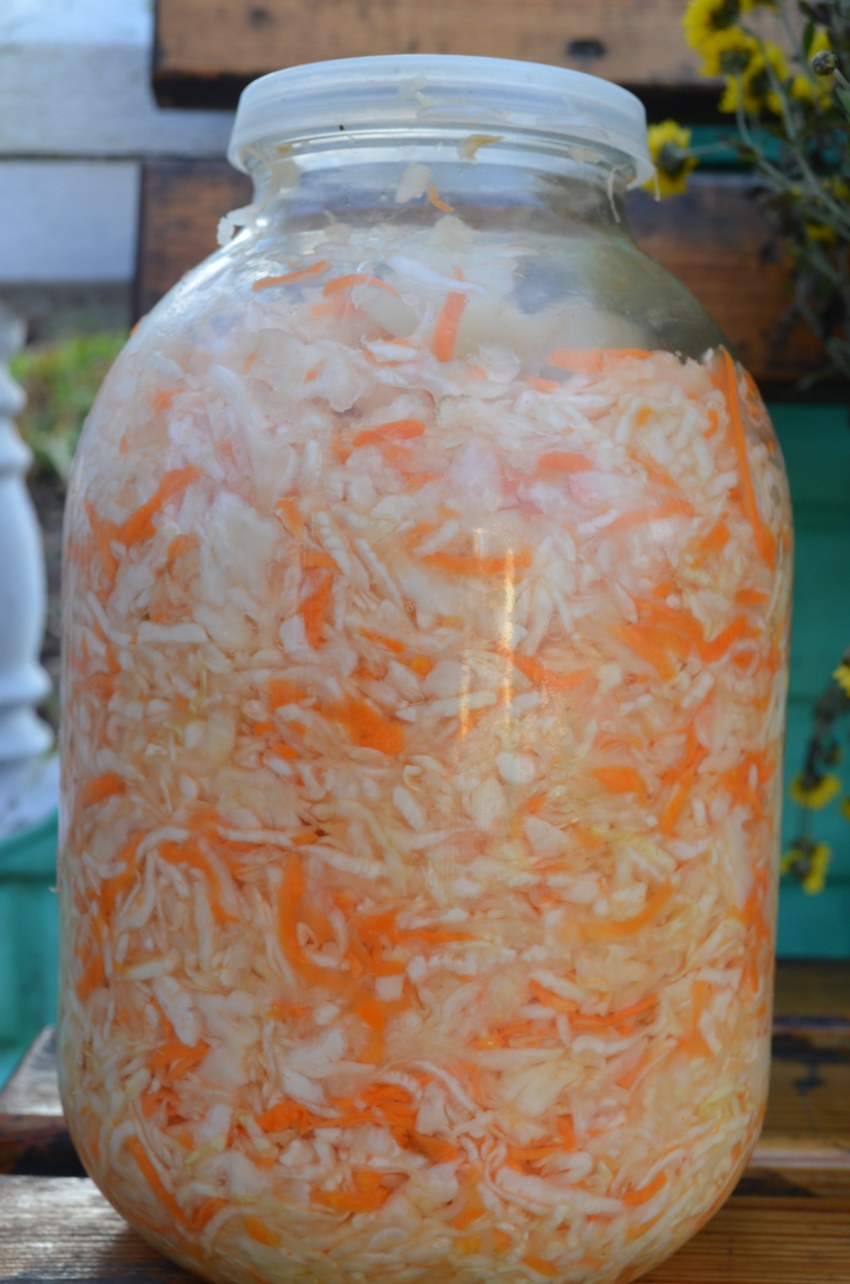 Капуста квашеная 3л