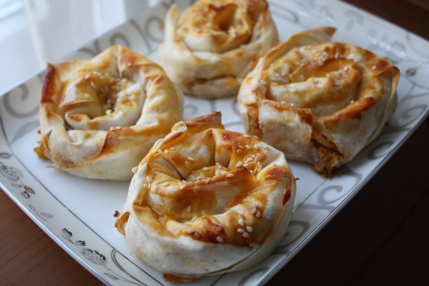 Мясной бюрек