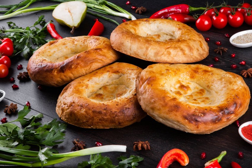 Лаваш с адыгейским сыром