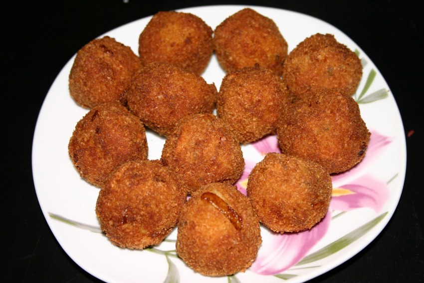 Морковные крокеты
