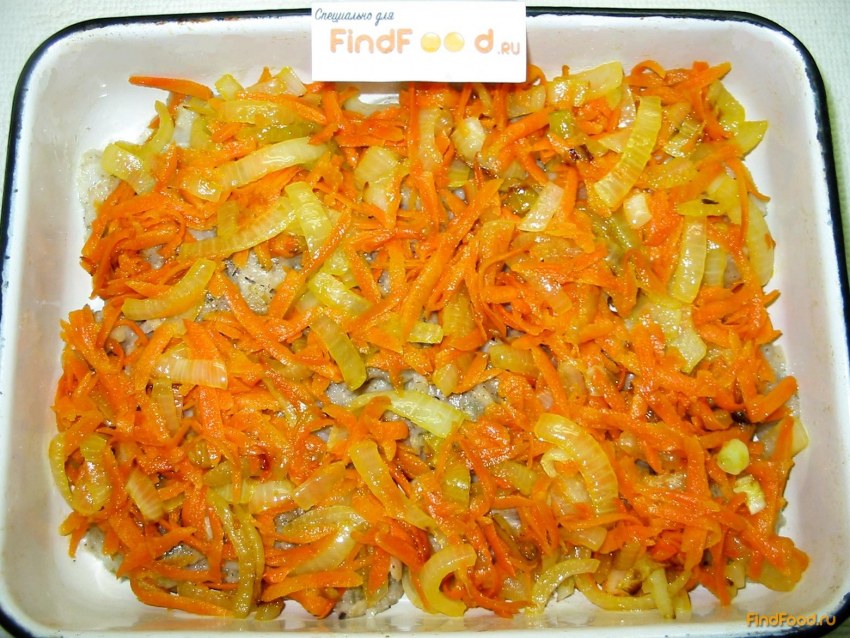 Пикша с морковью
