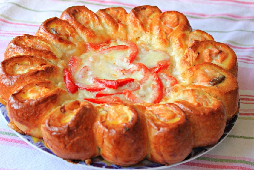 КИШ Лорен с лососем