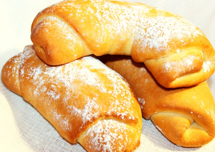 Булочки со сгущенкой
