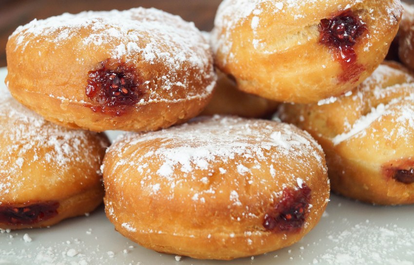 Булочки со сгущенкой