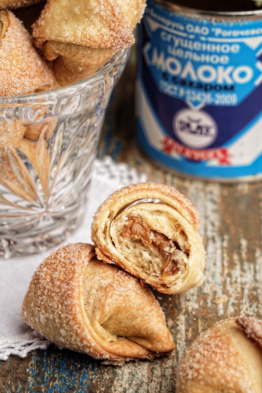 Булочки со сгущенкой