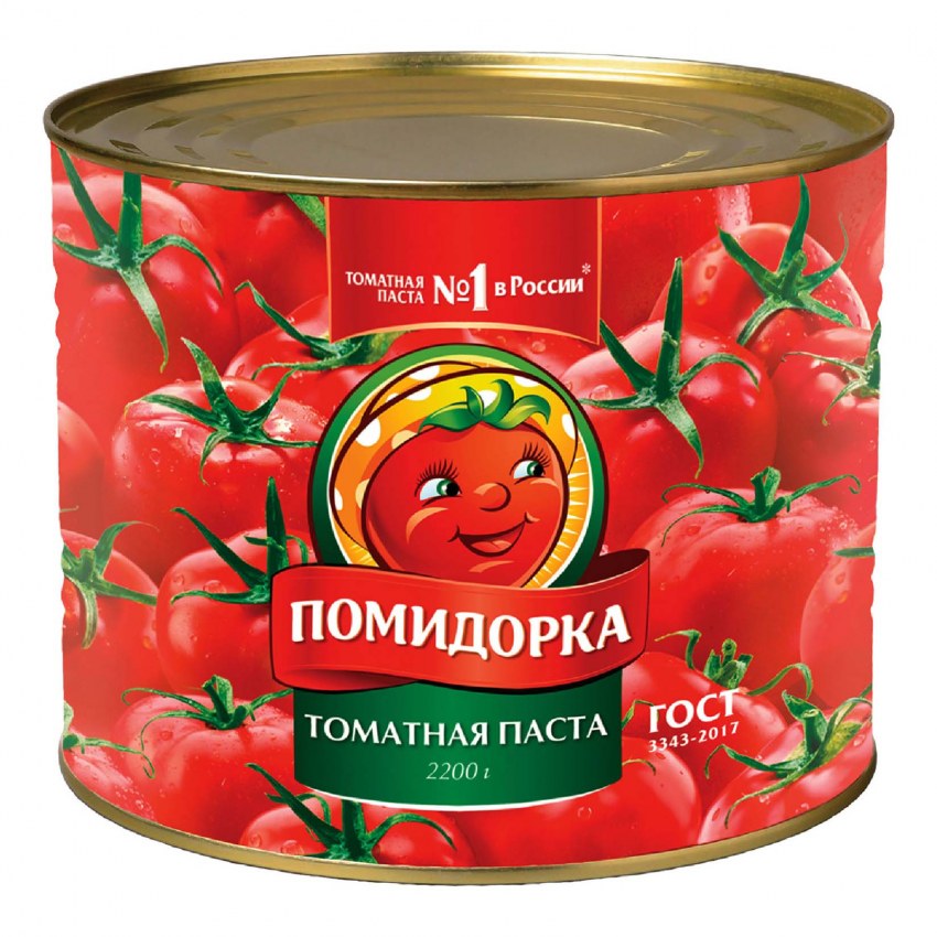 Томатная паста помидорка 70 гр