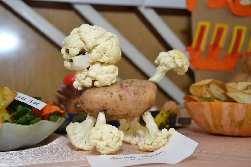 Поделки из картошки