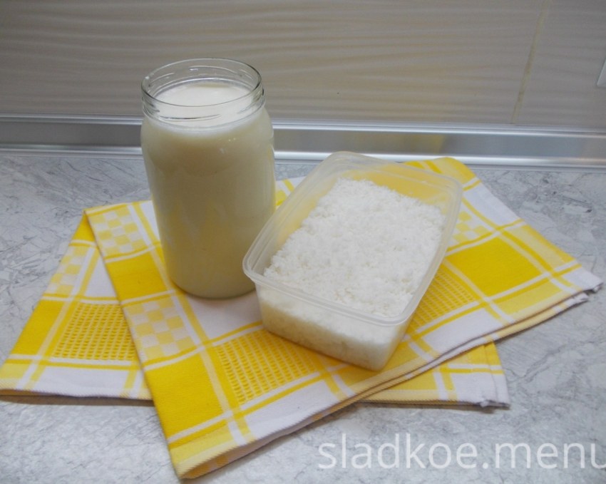 Молоко из кокосовой стружки