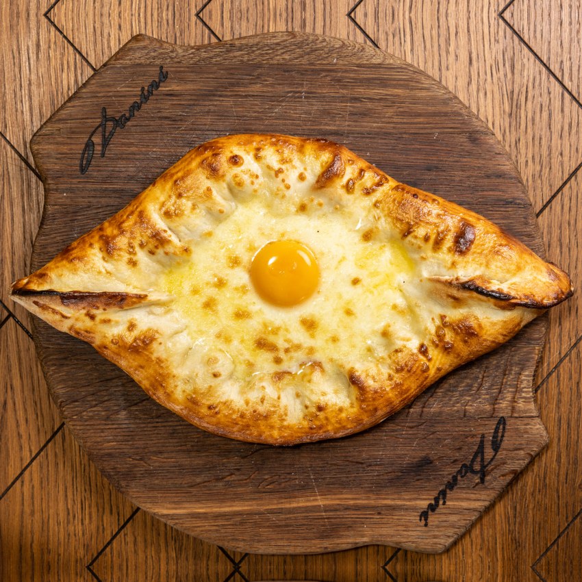 Хачапури по аджарски меню