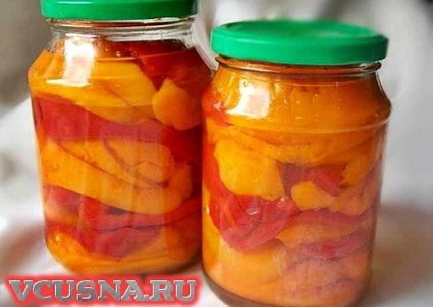 Консервированный болгарский перец