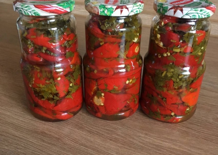 Консервация острого Горького перца