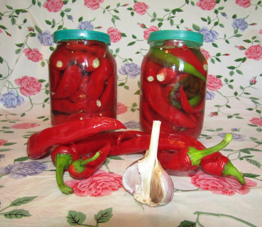 Заготовки из перца
