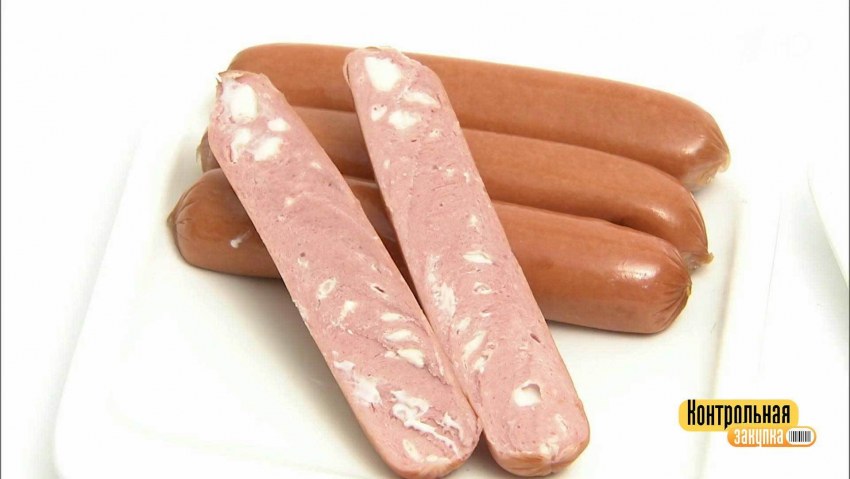 Сосиски с сыром