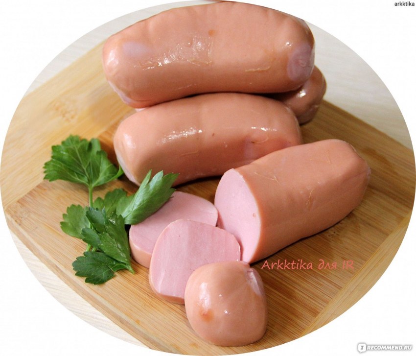Картофельное пюре с сосисками
