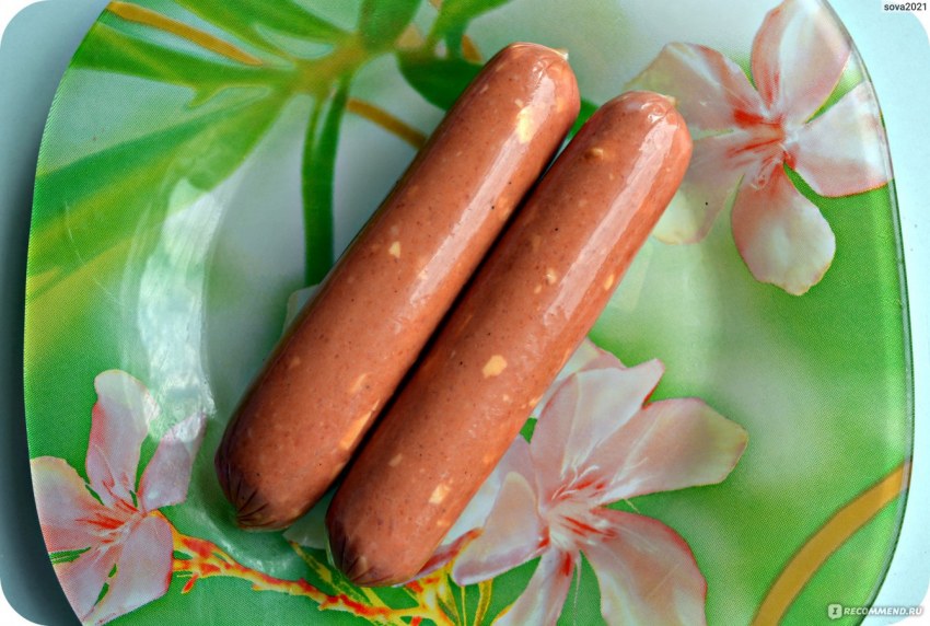 Сосиски с сыром