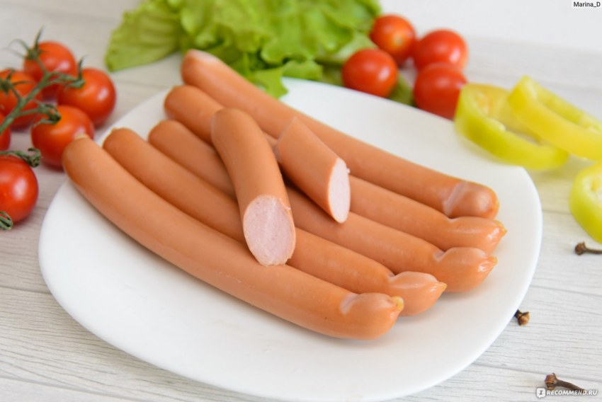 Клинский мясокомбинат сосиски Баварские