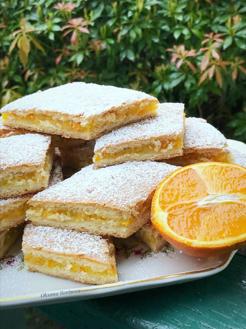 Пирожное апельсиновый рай