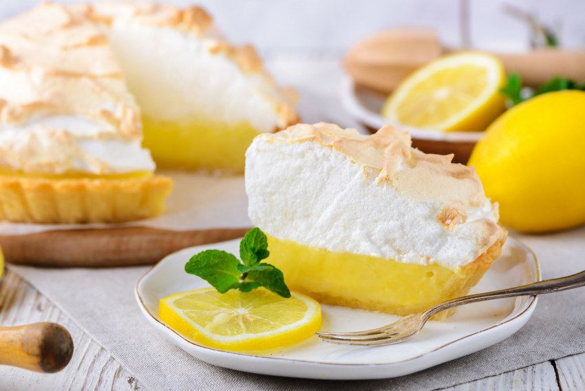 Пирог с лимоном