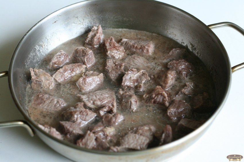 Говядина с морковью