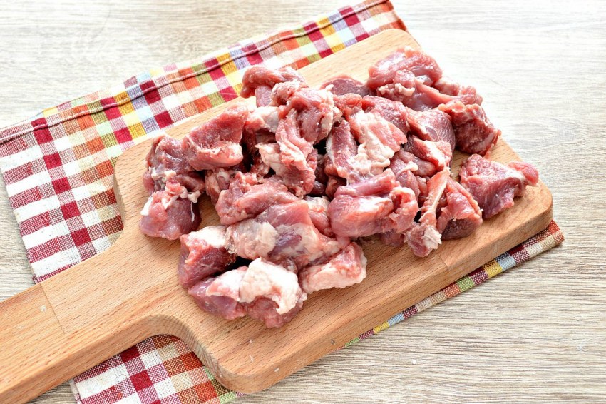 Тушёное мясо мягкое и нежное